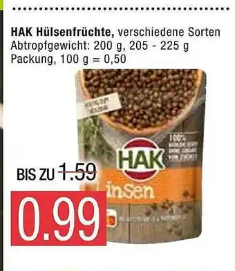 Marktkauf Hak Hülsenfrüchte Angebot