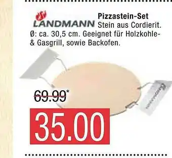 Marktkauf Landmann Pizzastein-set Angebot