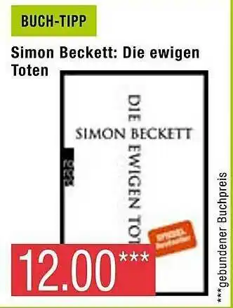 Marktkauf Simon Beckett- Die Ewigen Toten Angebot