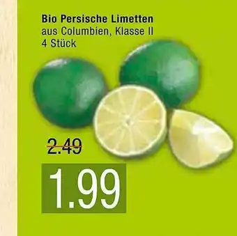 Marktkauf Bio Persische Limetten Angebot