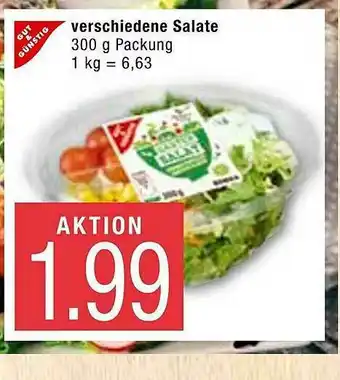 Marktkauf Gut & Günstig Verschiedene Salate Angebot