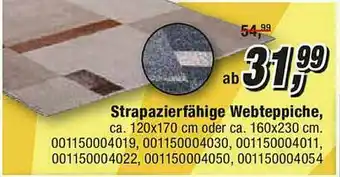 Opti Wohnwelt Strapazierfähige Webteppiche Angebot