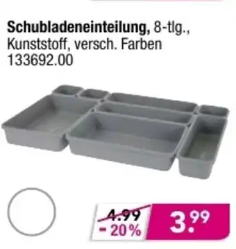 Möbel Boss Schubladeneinteilung Angebot