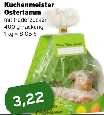 CAP Markt Kuchenmeister Osterlamm 400 g Packung Angebot