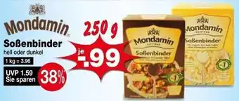 Krümet Sonderposten Mondamin Soßenbinder 250 g Angebot