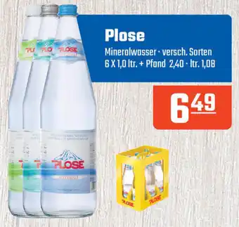 Hörl Getränke Plose Mineralwasser 6x1,0 Ltr. Angebot