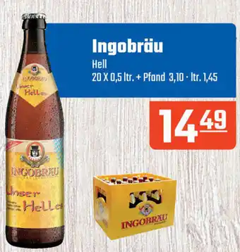 Hörl Getränke Ingobräu Hell 20 x 0,5 Ltr. Angebot