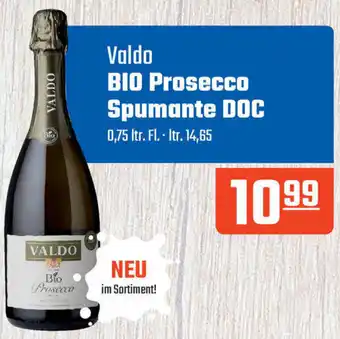 Hörl Getränke Valdo Bio Prosecco Spumante DOC 0,75 Ltr. Angebot