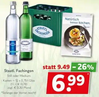 Getränkeland Staatl. Fachingen 12x0,75 L Glas Angebot