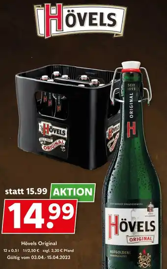 Getränkeland Hövels Original 12x0,5 L Angebot