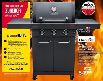 Selgros Char-Broil Professional Power Edition 3 Gasgrill Angebot