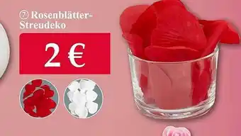 Woolworth Rosenblätter-streudeko Angebot