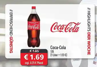 Getränkehaus Coca-cola Angebot