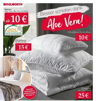 Woolworth Bettware Angebot