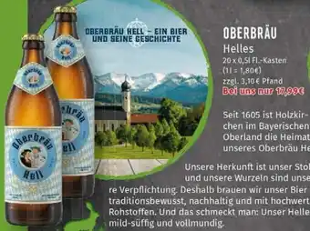 Markgrafen Oberbräu Helles 20x0,5 L Fl. Kasten Angebot