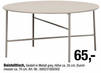 Opti Wohnwelt Beistelltisch Angebot