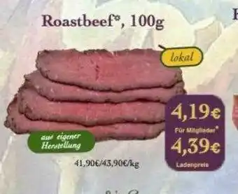 LPG Biomarkt Roastbeef Angebot