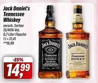 Simmel Jack daniel's tennesse whiskey Angebot