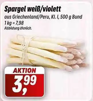 Simmel Spargel weiß-violett Angebot