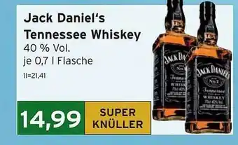 CAP Markt Jack daniel's tennessee whiskey Angebot