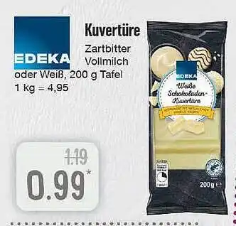 Edeka Kuvertüre Angebot