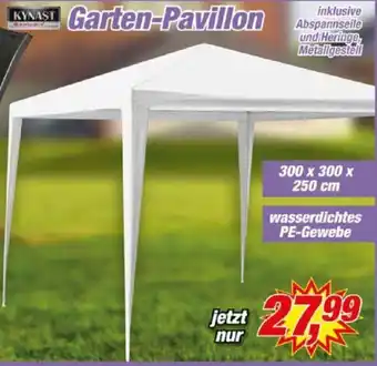 Posten Börse Kynast Garten Pavillon Angebot