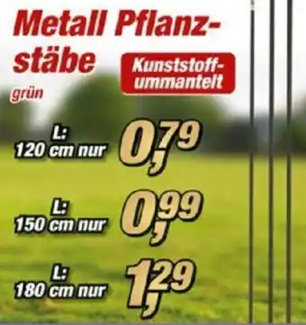 Posten Börse Metall Pflanzstäbe Angebot
