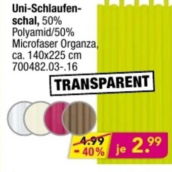 Möbel Boss Uni Schlaufenschal Angebot