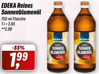 Simmel Edeka Reines Sonnenblumenöl 750 ml Flasche Angebot