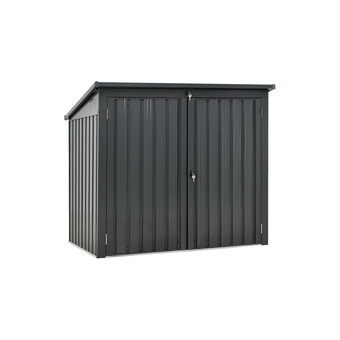 toom Baumarkt Mülltonnenbox anthrazit 158 x 134 x 101 cm Angebot