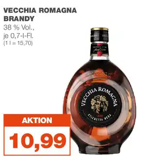 mein real Vecchia Romagna Brandy 700 ml Angebot