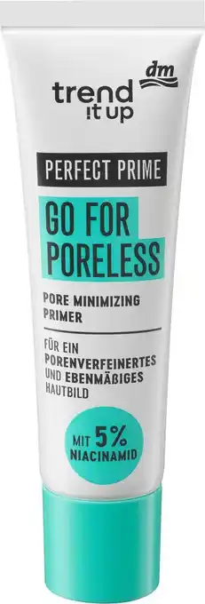 dm drogerie Trend !t up primer perfect prime go for poreless pore minimizing Angebot