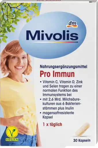 dm drogerie Mivolis pro immun kapseln 30 st. Angebot