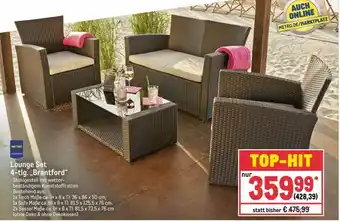 METRO Metro Professional Lounge Set Brantford Angebot