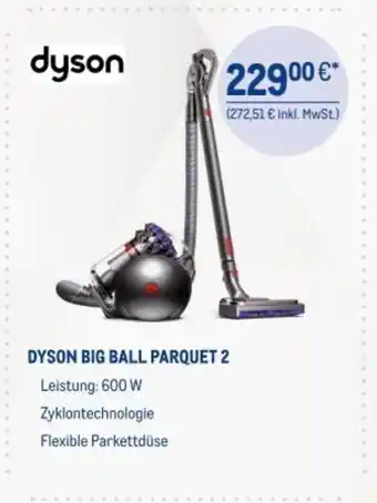 METRO Dyson Handstaubsauger Big Ball Parquet 2 Angebot