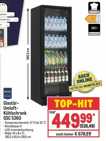 METRO Metro Professional Glasturkuhlschrank | GSC 5360 Angebot