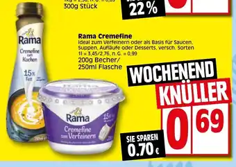 Elli Markt Rama Cremefine 200g/250 ml Angebot