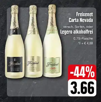 Edeka Freixenet Carta Nevada o. Legero alkoholfrei 750ml Angebot
