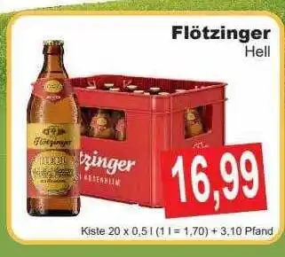 Getränke Göbel Flötzinger hell Angebot