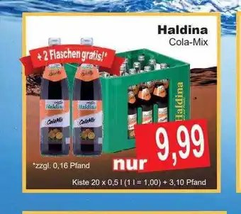 Getränke Göbel Haldina cola-mix Angebot