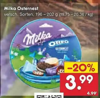 Netto Marken-Discount Milka osternest Angebot