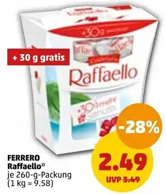 PENNY Ferrero Raffaello 260 g Packung Angebot