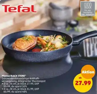 PENNY Tefal Pfanne Black Stone Angebot