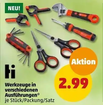 PENNY Ti Werkzeuge in verschiedenen Ausführungen Angebot