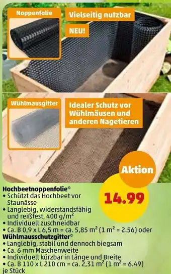 PENNY Hochbeetnoppenfolie Angebot