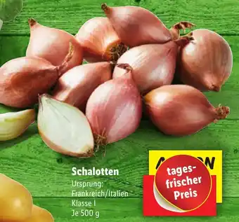 Lidl Schalotten 500 g Angebot