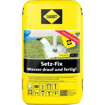 OBI Sakret mörtel setz-fix 25 kg Angebot