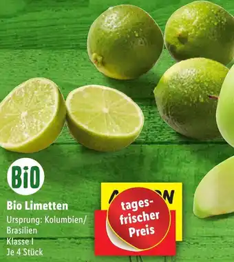 Lidl Bio Limetten 4 Stück Angebot