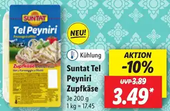 Lidl Suntat Tel Peyniri Zupfkäse 200 g Angebot