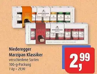 Markant Niederegger marzipan klassiker Angebot